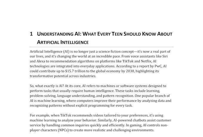 write seo blog posts on ai, freelancing, or productivity